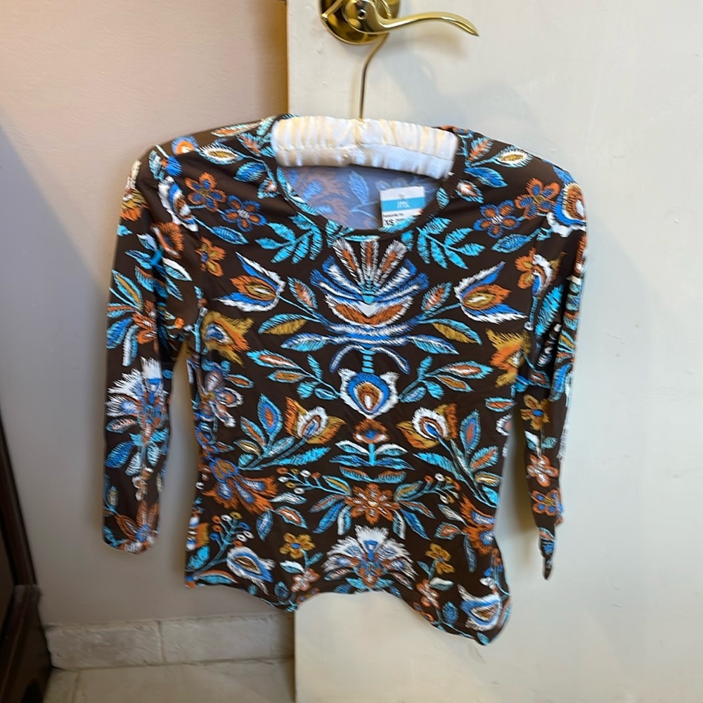 J McLaughlin signature tee